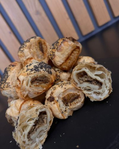 Mini pateuri cu ciuperci